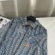 LV New fashion polka dot denim jacket Trendy coat