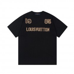 LV 1985 Classic vintage embroidered fashion T-shirt