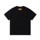 LV New gradient graffiti alphabet print short-sleeved T-shirt