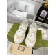 Gucci new color network first small white shoes original one than one open mold IP light material sole