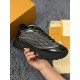 Louis Vuitton Discovery round toe lace-up High Street retro basketball shoes