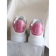 McQueen Jelly tail white shoes top edition series original matte cowhide fabric interior is the original cowhide