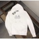 BALENCIAGA New laser letter fashion all-in-one hoodie