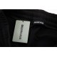 BALENCIAGA Simple letter LOGO embroidery casual quarter pants