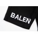 BALENCIAGA Simple letter LOGO embroidery casual quarter pants