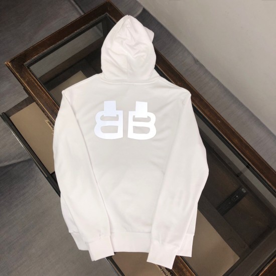 BALENCIAGA New laser letter fashion all-in-one hoodie