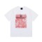 GIVENCHY graffiti inkjet print short sleeve T-shirt top fabric