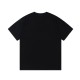 LOEWE two-tone monogram embroidered LOGO round neck short-sleeved T-shirt