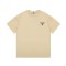 PRADA Original fabric letter logo printed short sleeve T-shirt