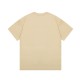 PRADA Original fabric letter logo printed short sleeve T-shirt