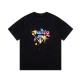 PRADA Triangle logo letters graffiti printed short sleeve T-shirt