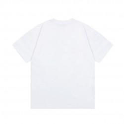 Dior hand-painted personality color letter-printed T-shirt