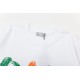 Dior hand-painted personality color letter-printed T-shirt