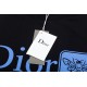 Dior Fashion Bee pattern LOGO printed short-sleeved T-shirt