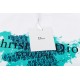 Dior letter-Graffiti ink-jet print round-neck short-sleeved T-shirt