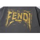 Fendi Fashion Double-sided lettering doodle print short-sleeved T-shirt