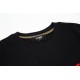 Fendi Gremlin Eyes applique fabric embroidered black trendy T-shirt