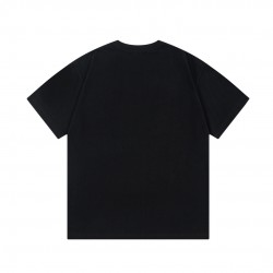 Fendi Gremlin Eyes applique fabric embroidered black trendy T-shirt