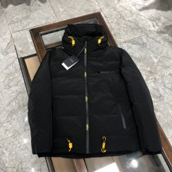 Fendi New stylish hooded down jacket in contrasting colors（Hats can hide）