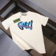 GUCCI New summer fashion design printed cotton short sleeve T-shirt