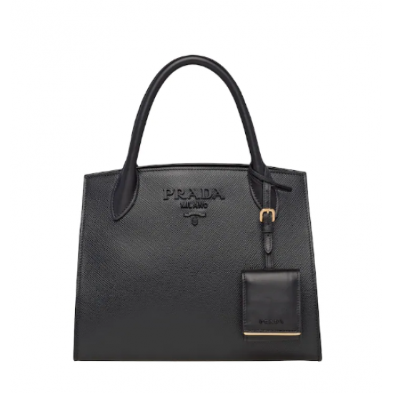Saffiano Leather Prada Monochrome Bag  1BA156