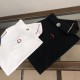 Moncler Exquisite embroidery LOGO fashion all-in-one cotton T-shirt