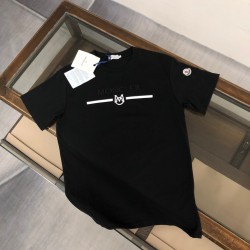 Moncler 2024 New embroidery letter series cotton T-shirt
