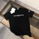 Moncler 2024 New embroidery letter series cotton T-shirt