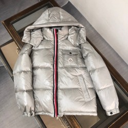 MONCLER Stylish double zip warm down jacket