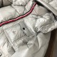 MONCLER Stylish double zip warm down jacket