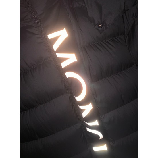 MONCLER Darth Vader reflective down jacket