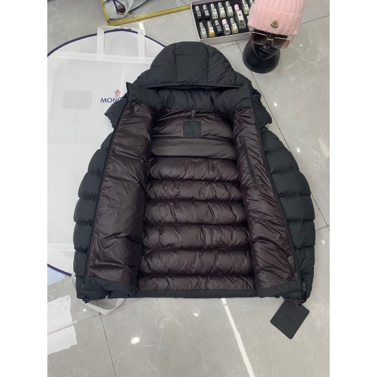 MONCLER Darth Vader reflective down jacket